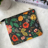Wildflower Garden at Night e-reader Zippered Sleeve