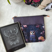 Midnight Owls - e-reader Zippered Sleeve