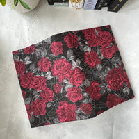 Dark Webs & Roses - Fabric Dust Cover