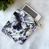Lavender & Ink - Water Resistant e-reader Zippered Sleeve