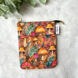 Woodland Shrooms - Water Resistant e-reader Zippered Sleeve