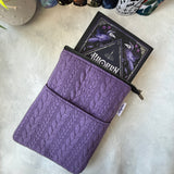 It’s Sweater Weather - Amethyst - Zippered Book Sleeve