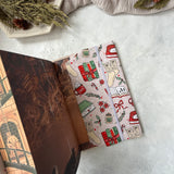 Cozy Christmas - Fabric Dust Cover