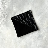 Tiny Hearts Fabric Bookmark