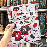 Hockey Romance - Third Period - Zippered Book Sleeve