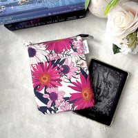 Petals & Prose - Water Resistant - e-reader Zippered Sleeve