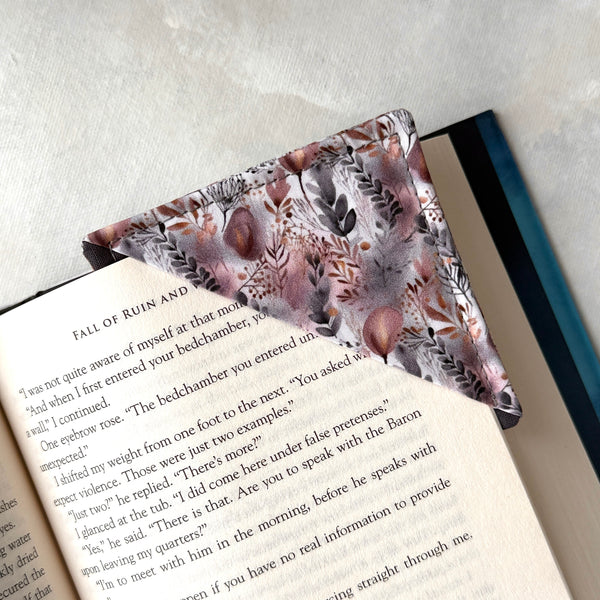 Rose & Grey Bookmark