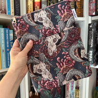 Nocturne Rose - Zippered Book Sleeve