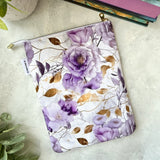 Fated in Violet - Zippered Book Sleeve