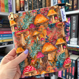 Woodland Shrooms - Water Resistant e-reader Zippered Sleeve