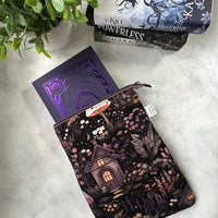 Fairy Garden -  Zippered Book Sleeve