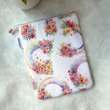 Where Rainbows Bloom - Zippered Book Sleeve