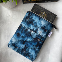 Winter Castle -  Zippered Book Sleeve