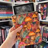 Woodland Shrooms - Water Resistant e-reader Zippered Sleeve