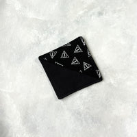 Harry Potter Deathly Hallows Fabric Bookmark