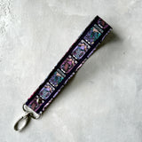 The Reader Tarot Cards  - Fabric Keychain Wristlet