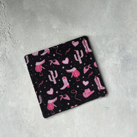In my Cowboy Era Fabric Bookmark