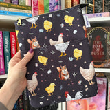 The Chick & Squirrel Society - Zippered Book Sleeve