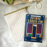 Art Deco Light - Zippered Book Sleeve