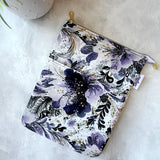 Lavender & Ink - Water Resistant - Zippered Book Sleeve