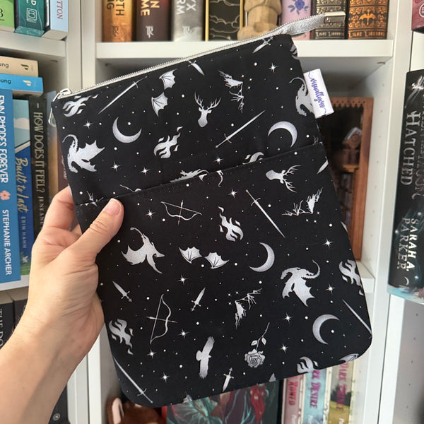 Get lost in Fantasy Books -  Zippered Book Sleeve