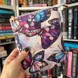 Stained Glass Butterflies - e-reader Zippered Sleeve