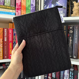 It’s Sweater Weather - Onyx -  Zippered Book Sleeve