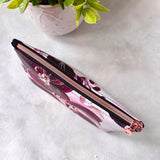 Winona Faux Leather Zipper Pouch
