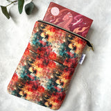 Grungy Autumn - Water Resistant - Zippered Book Sleeve