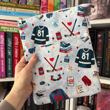 Hockey Romance - First Period - Zippered Book Sleeve