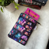 Enchanted Bookshelf -  Zippered Book Sleeve