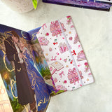 Bookish Valentine -  Fabric Dust Cover