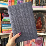 Sweater Weather - Indigo - Fabric Dust Cover