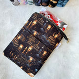 Night Library  -  Zippered Book Sleeve
