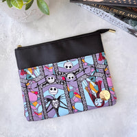 Nightmare Before Christmas Stained Glass
 e-reader Zippered Sleeve