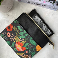 Wildflower Garden at Night e-reader Zippered Sleeve
