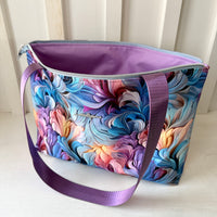 Rainbow Fractals Tote Bag