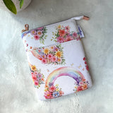Where Rainbows Bloom e-reader Zippered Sleeve