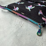 Iridescent Dragons  -  Zippered Book Sleeve