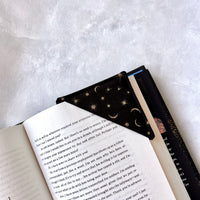 Small Moons & Stars Fabric Bookmark