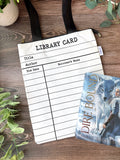 Library Card Tote Bag