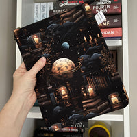 Night Library  -  Zippered Book Sleeve