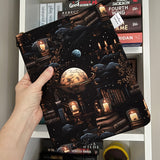 Night Library  -  Zippered Book Sleeve