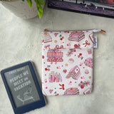 Bookish Valentine e-reader Zippered Sleeve