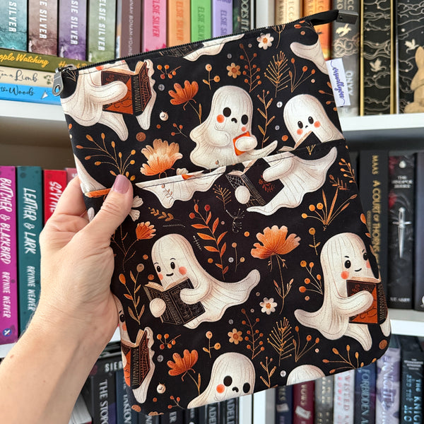 Literary Ghosts - Zippered Book Sleeve