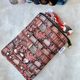 Antique Bookshelf  -  Zippered Book Sleeve