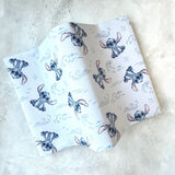 Waves of Stitch -  Fabric Dust Cover