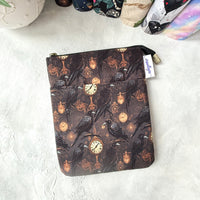 Steampunk Ravens - e-reader Zippered Sleeve
