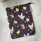 The Chick & Squirrel Society - Zippered Book Sleeve
