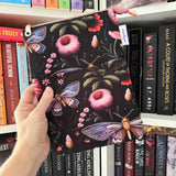 Night Moths  -  Zippered Book Sleeve